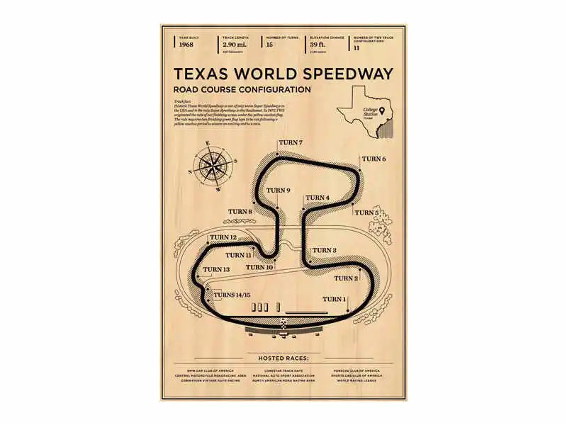 Monaco Grand Prix Race Track Poster Canvas Art - Posters