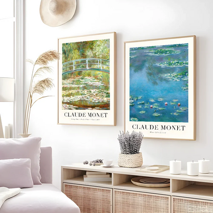 Monet Wildflower Poster Print for Home Decor - Posters