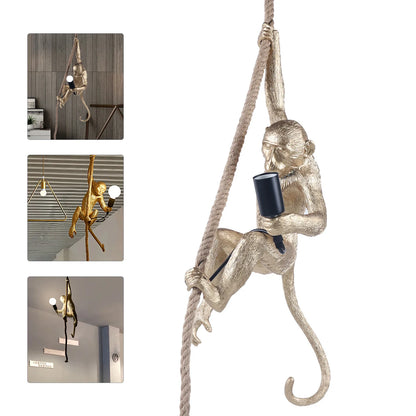 Monkey Rope Chandelier Pendant Light