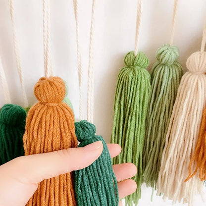 Moroccan Bohemian Wall Decor Tapestry Curtain Homestay Woven Macrame Sofa Tapestry Livingroom Wall Boho Decoration Home