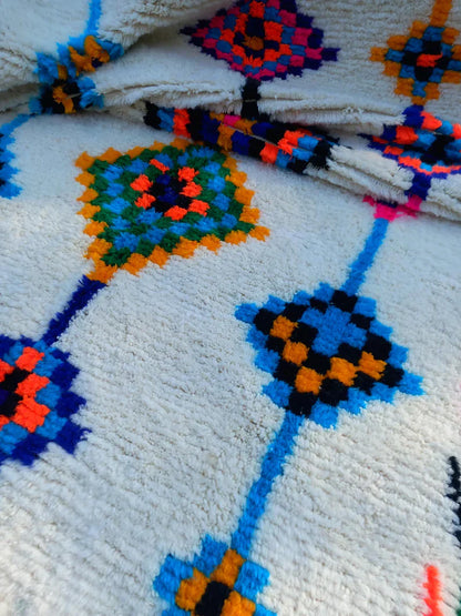 Moroccan Handmade Azilal rug 2.5m x 1.5m - Moroccan Rugs