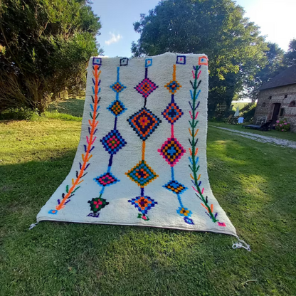 Moroccan Handmade Azilal rug 2.5m x 1.5m - Moroccan Rugs