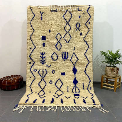 Moroccan Handmade Azilal Rug 2.5m x 1.5m - Moroccan Rugs