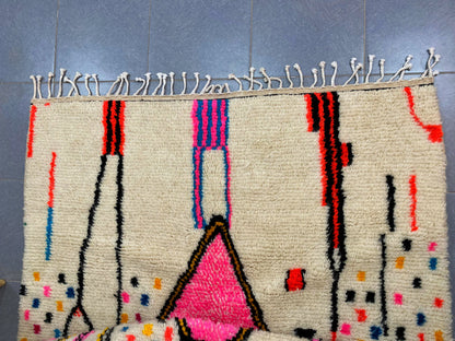 Moroccan Handmade Azilal Rug 2.5m x 1.5m - Moroccan Rugs