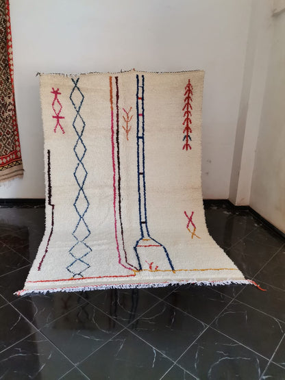 Moroccan Handmade Azilal rug handmade - Moroccan Rugs