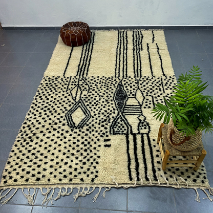 Moroccan Handmade Azilal Rug 3m x 2m - Moroccan Rugs