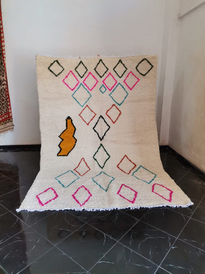 Moroccan Handmade Azilal rug handmade - Moroccan Rugs