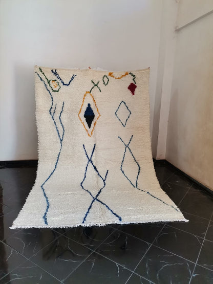 Moroccan Handmade Azilal rug handmade - Moroccan Rugs