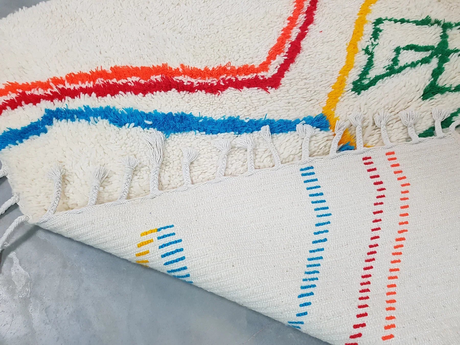 Moroccan Handmade Azilal rug handmade - Moroccan Rugs