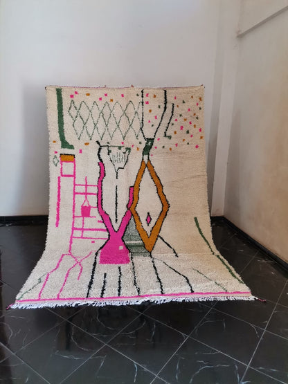 Moroccan Handmade Azilal rug handmade - Moroccan Rugs