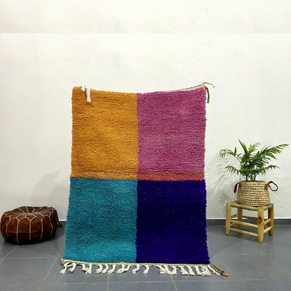 Moroccan Handmade Beni Ouarain Rug 1.5m / 1m - Moroccan Rugs