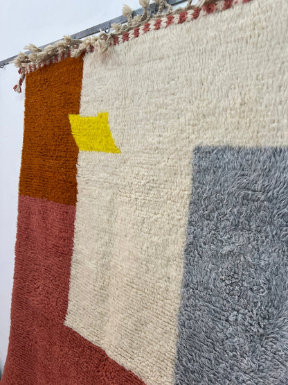 Moroccan Handmade Beni Ouarain rug 2.5m x 1.5m - Moroccan Rugs