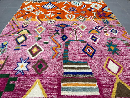 Moroccan Handmade Beni Ouarain Rug 3m x 2.5m - Moroccan Rugs