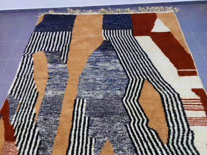 Moroccan Handmade Beni Ouarain Rug 3m x 2.5m - Moroccan Rugs