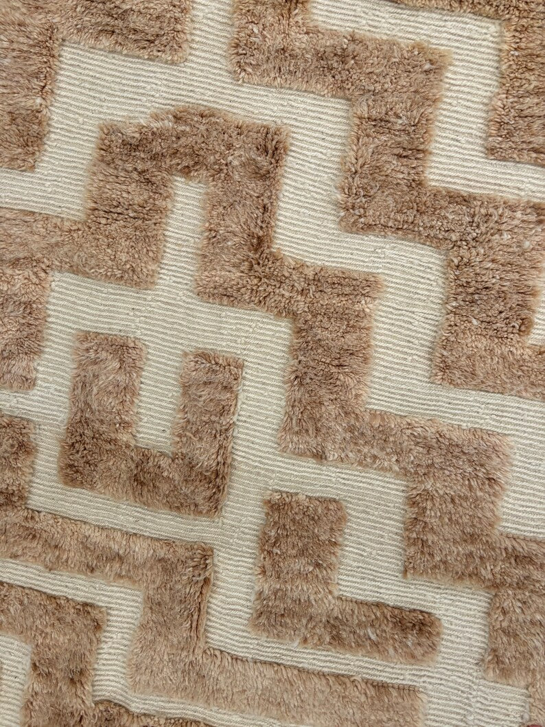 Moroccan Handmade Beni Ouarain Rug 3m x 2m - Moroccan Rugs