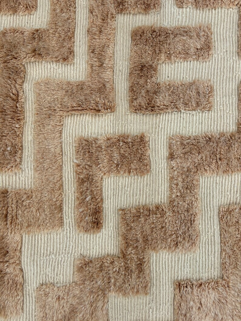 Moroccan Handmade Beni Ouarain Rug 3m x 2m - Moroccan Rugs