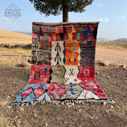 Moroccan Handmade Boujaad Rug 3m x 2m - Moroccan Rugs
