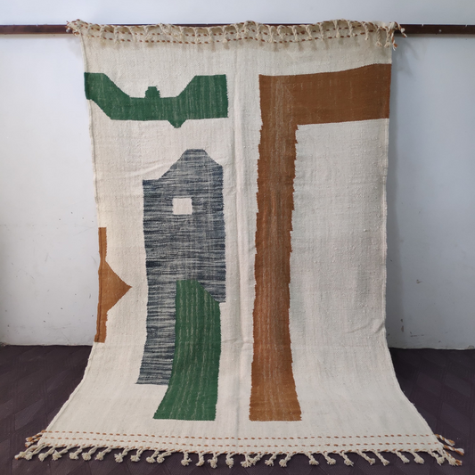 Moroccan Handmade Custom Hanbel rug - Moroccan Rugs