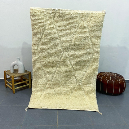 Moroccan Handmade Rug Beni Ouarain 1.5m x 1m - Moroccan Rugs