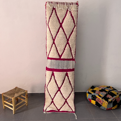 Moroccan Handmade Small Beni Ouarain rug 1m / 70cm - Moroccan Rugs