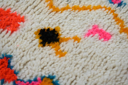 Moroccan Handmade Traditional Azilal Hallway Rug 312 X 84 Cm - Moroccan Rugs