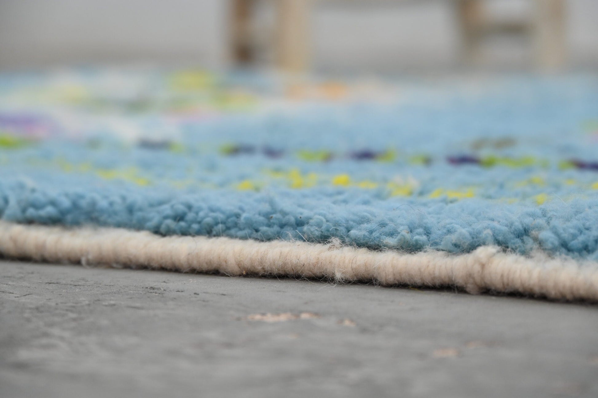 Moroccan Handmade Traditional Azilal Rug 236 X 160 Cm - Moroccan Rugs