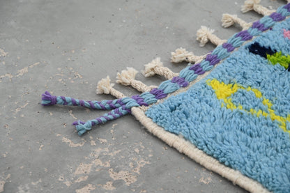 Moroccan Handmade Traditional Azilal Rug 236 X 160 Cm - Moroccan Rugs