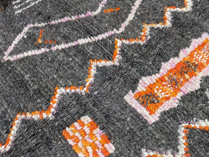 Moroccan Handmade Traditional Azilal Rug 244 X 130 Cm - Moroccan Rugs