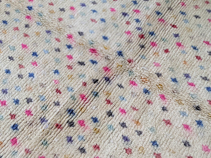 Moroccan Handmade Traditional Azilal Rug 244 X 148 Cm - Moroccan Rugs