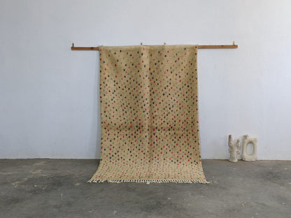 Moroccan Handmade Traditional Azilal Rug 244 X 148 Cm - Moroccan Rugs