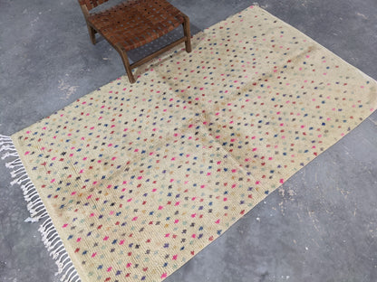 Moroccan Handmade Traditional Azilal Rug 244 X 148 Cm - Moroccan Rugs