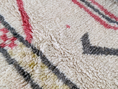 Moroccan Handmade Traditional Azilal Rug 250 X 155 Cm - Moroccan Rugs