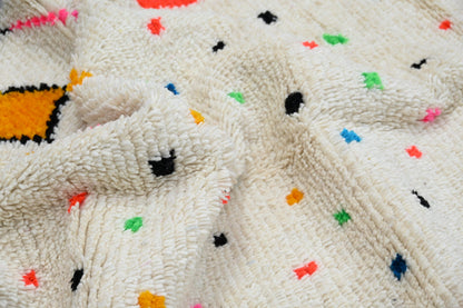 Moroccan Handmade Traditional Azilal Rug 251 X 152 Cm - Moroccan Rugs