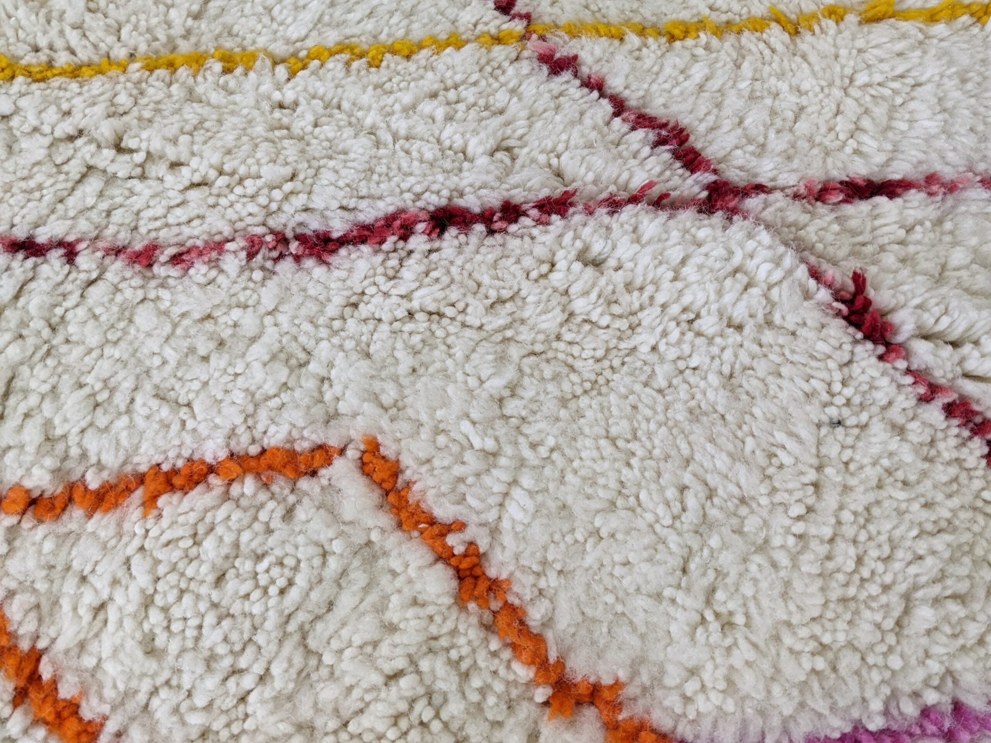 Moroccan Handmade Traditional Azilal Rug 252 X 160 Cm - Moroccan Rugs