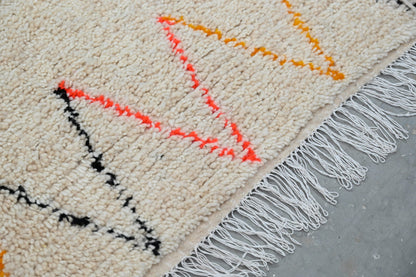 Moroccan Handmade Traditional Azilal Rug 253 X 154 Cm - Moroccan Rugs