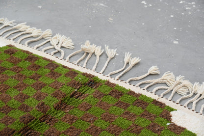 Moroccan Handmade Traditional Azilal Rug 253 X 161 Cm - Moroccan Rugs