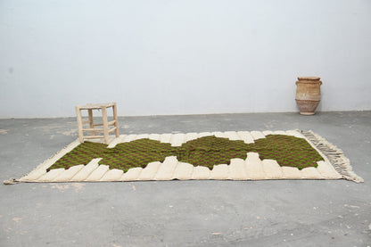 Moroccan Handmade Traditional Azilal Rug 253 X 161 Cm - Moroccan Rugs