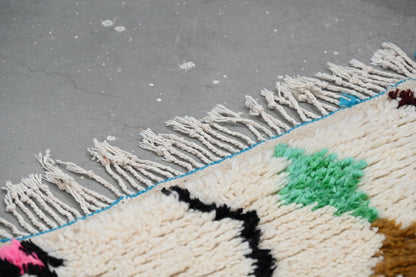 Moroccan Handmade Traditional Azilal Rug 255 X 144 Cm - Moroccan Rugs