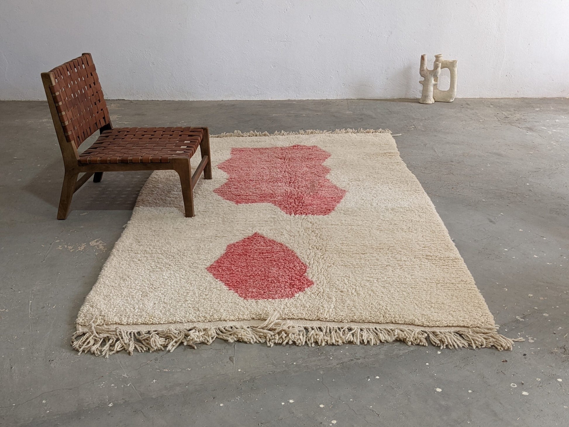 Moroccan Handmade Traditional Azilal Rug 255 X 155 Cm - Moroccan Rugs