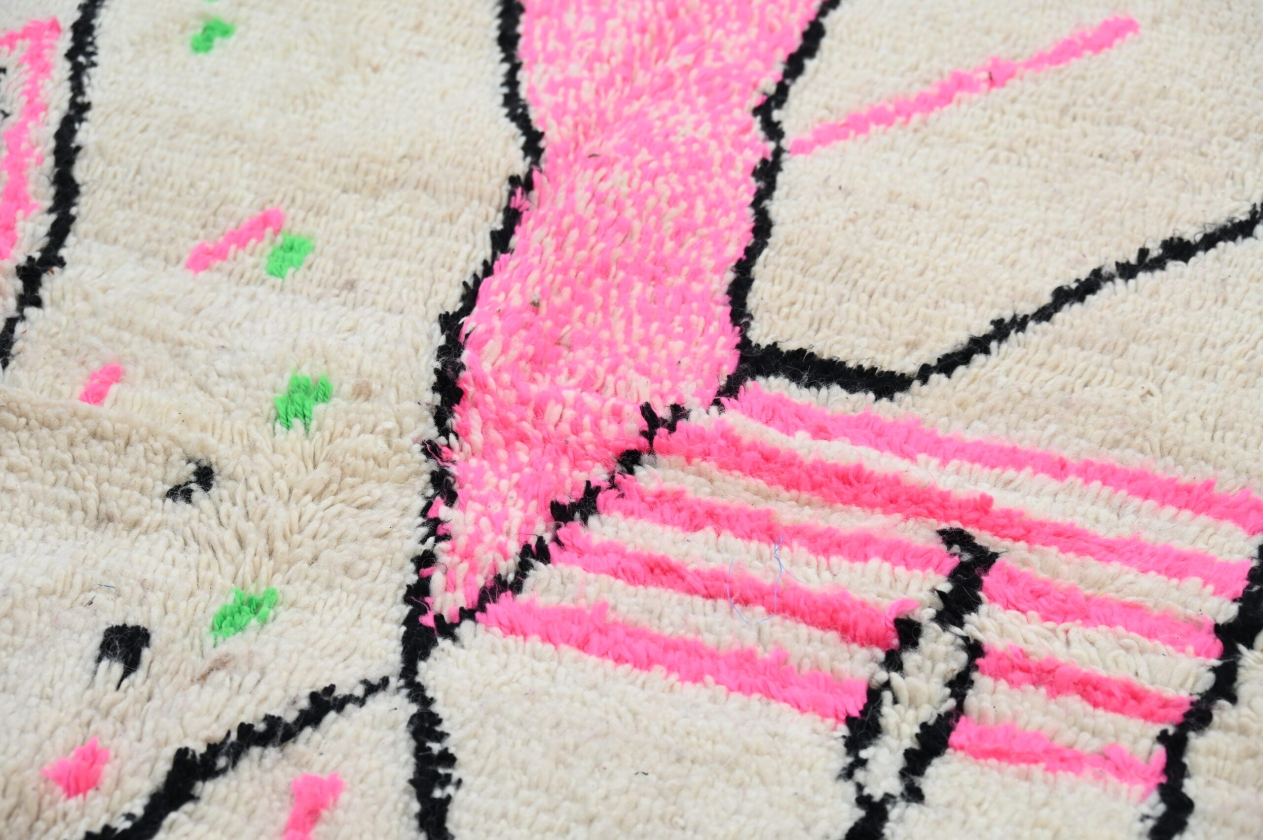 Moroccan Handmade Traditional Azilal rug 256 X 136 Cm