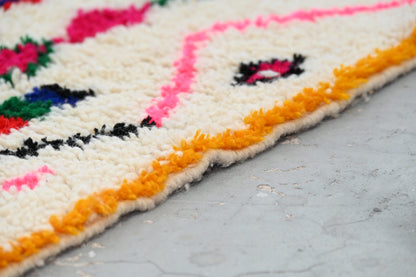 Moroccan Handmade Traditional Azilal Rug 256 X 147 Cm - Moroccan Rugs