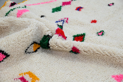 Moroccan Handmade Traditional Azilal Rug 256 X 147 Cm - Moroccan Rugs