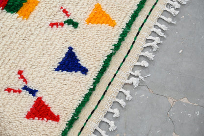 Moroccan Handmade Traditional Azilal Rug 256 X 147 Cm - Moroccan Rugs