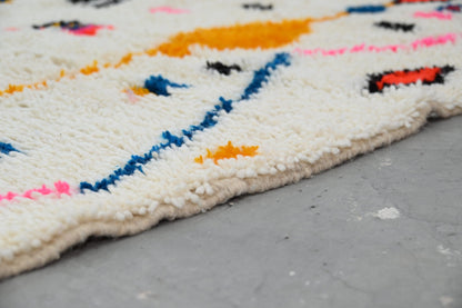 Moroccan Handmade Traditional Azilal Rug 256 X 155 Cm - Moroccan Rugs