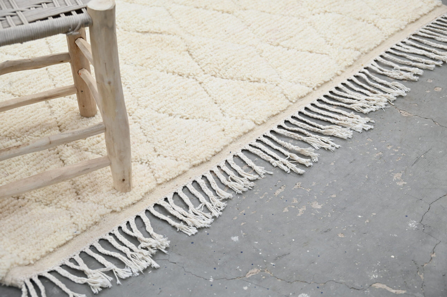 Moroccan Handmade Traditional Azilal Rug 256 X 157 Cm - Moroccan Rugs