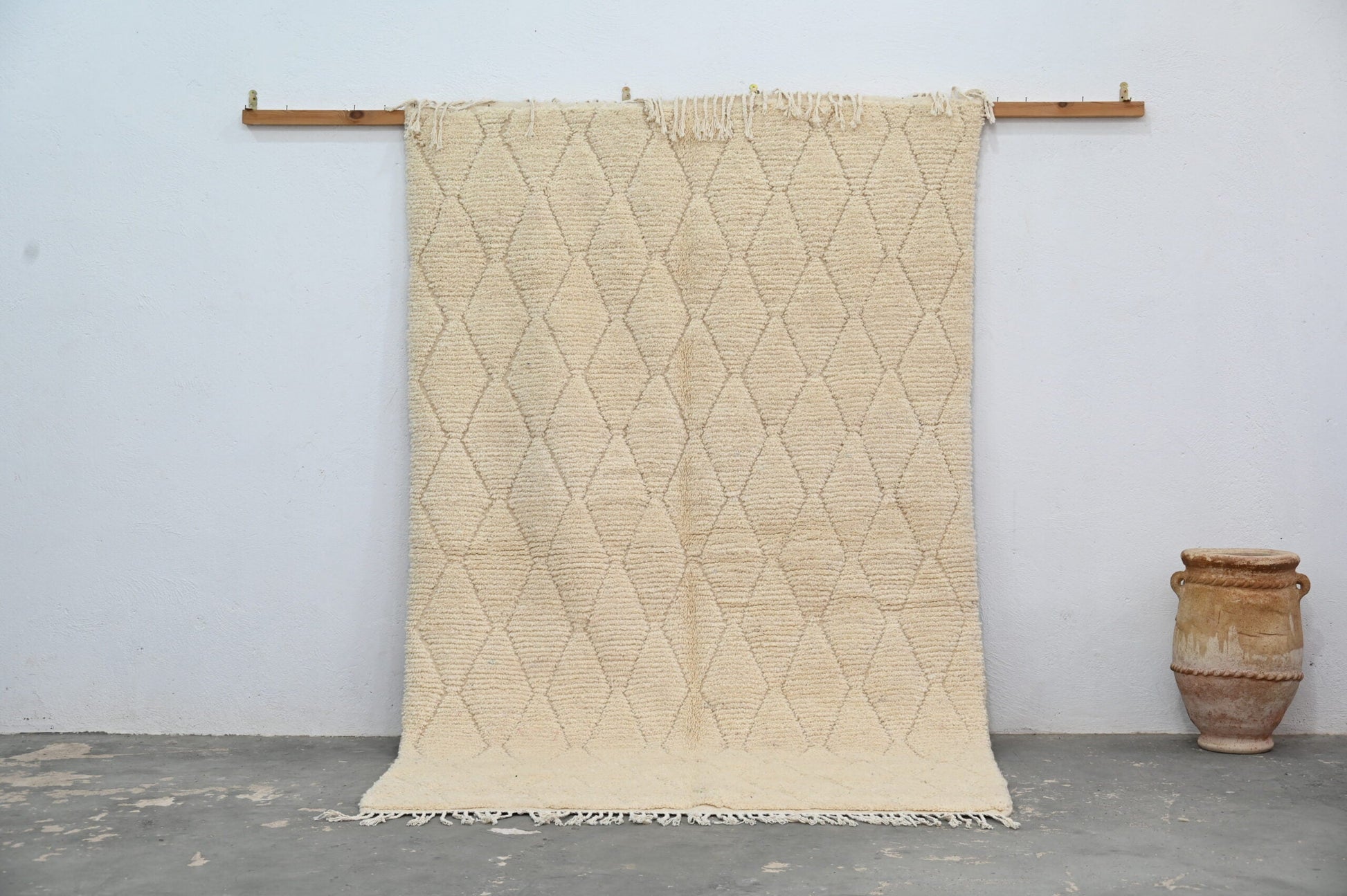 Moroccan Handmade Traditional Azilal Rug 256 X 157 Cm - Moroccan Rugs