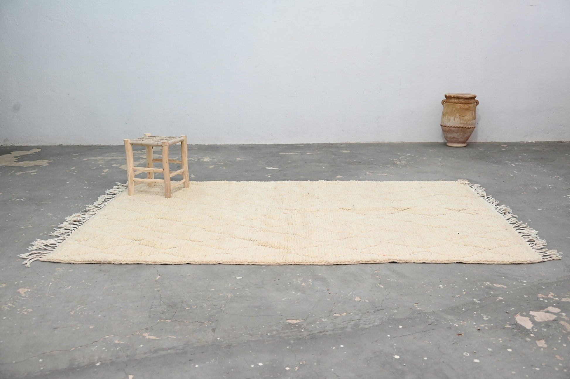 Moroccan Handmade Traditional Azilal Rug 256 X 157 Cm - Moroccan Rugs