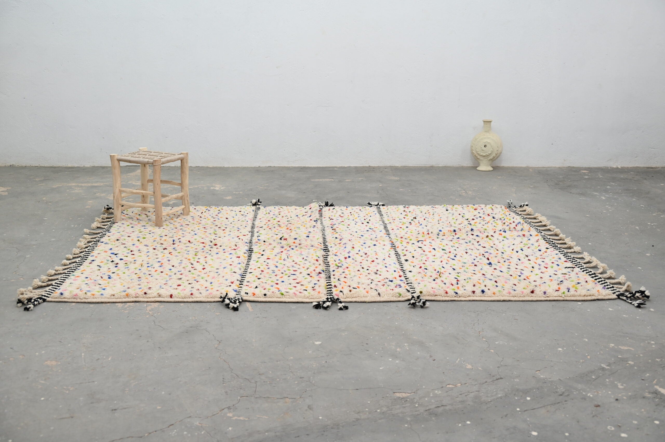 Moroccan Handmade Traditional Azilal Rug 257 X 160 cm