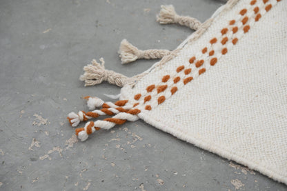 Moroccan Handmade Traditional Azilal Rug 258 X 143 Cm - Moroccan Rugs