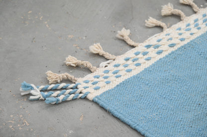 Moroccan Handmade Traditional Azilal Rug 260 X 141 Cm - Moroccan Rugs